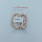 Muschelkette / Korallenkette in zarten Rosé-Tönen – Vintage Stil