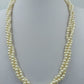 Elegante Perlenkette mehrreihig creme/weiß – klassischer Schmuck