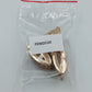 Massives Vintage Armband goldfarben – breites Gliederarmband mit Muster