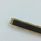 Krawattenklammer Panda – goldfarben mit Emaille, Vintage
