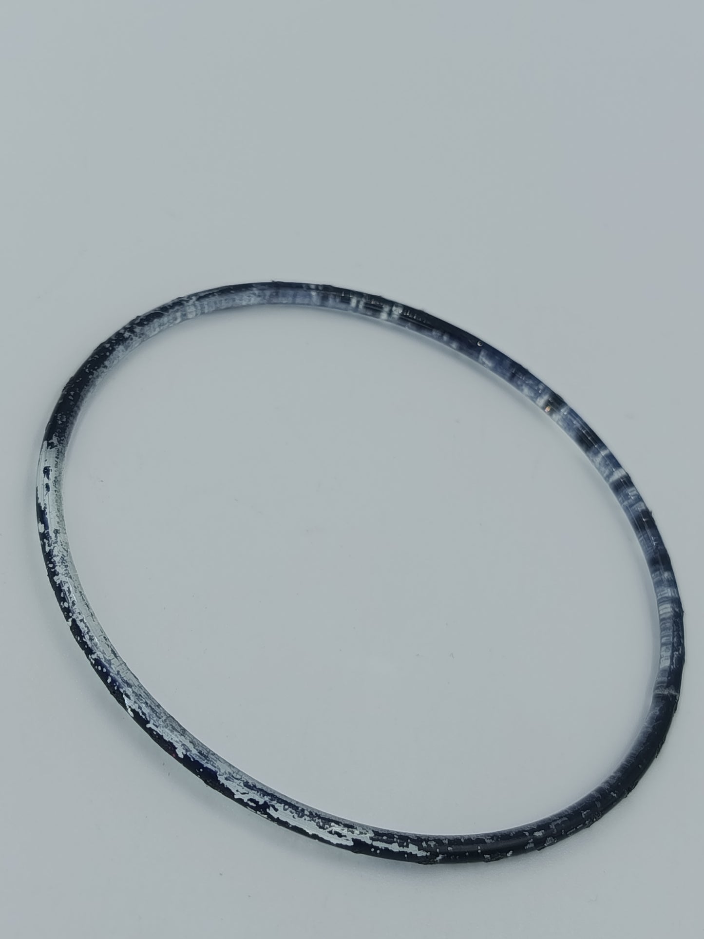 Schmaler Armreif schlicht – silberfarben, minimalistisch