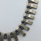 Vintage Statement Kette Metall Perlenoptik – Ethno Design massiv