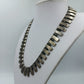 Vintage Statement Kette Metall Perlenoptik – Ethno Design massiv