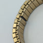 Vintage Strass Armband elastisch – Goldfarben mit funkelnden Steinen