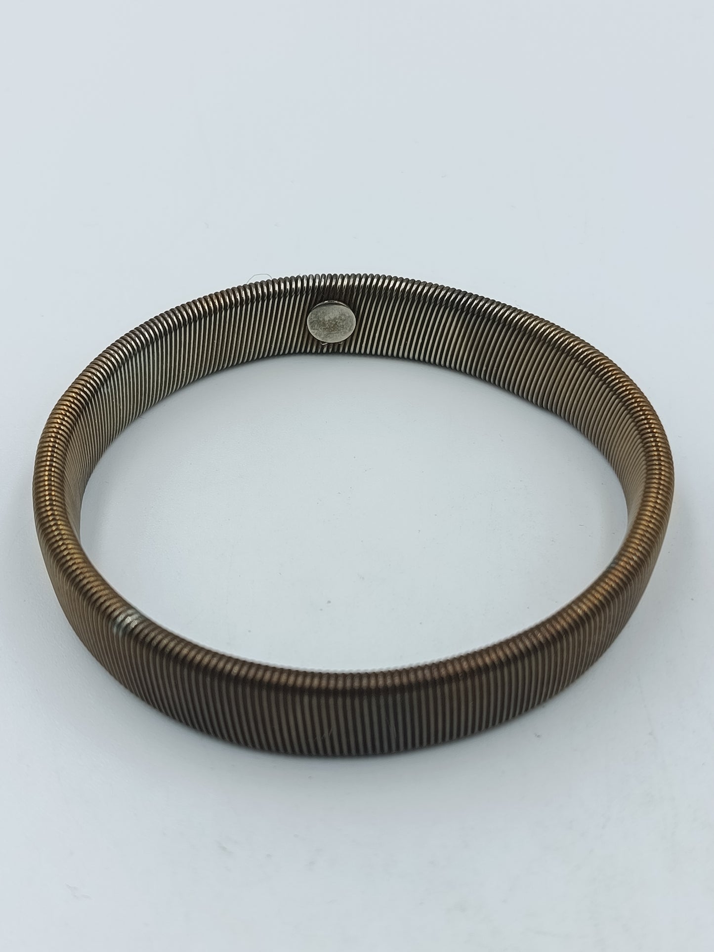 Vintage Stretch-Armband im Schlangen-Design – Metall, elastisch