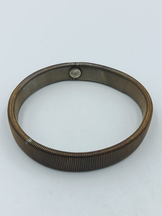 Vintage Stretch-Armband im Schlangen-Design – Metall, elastisch