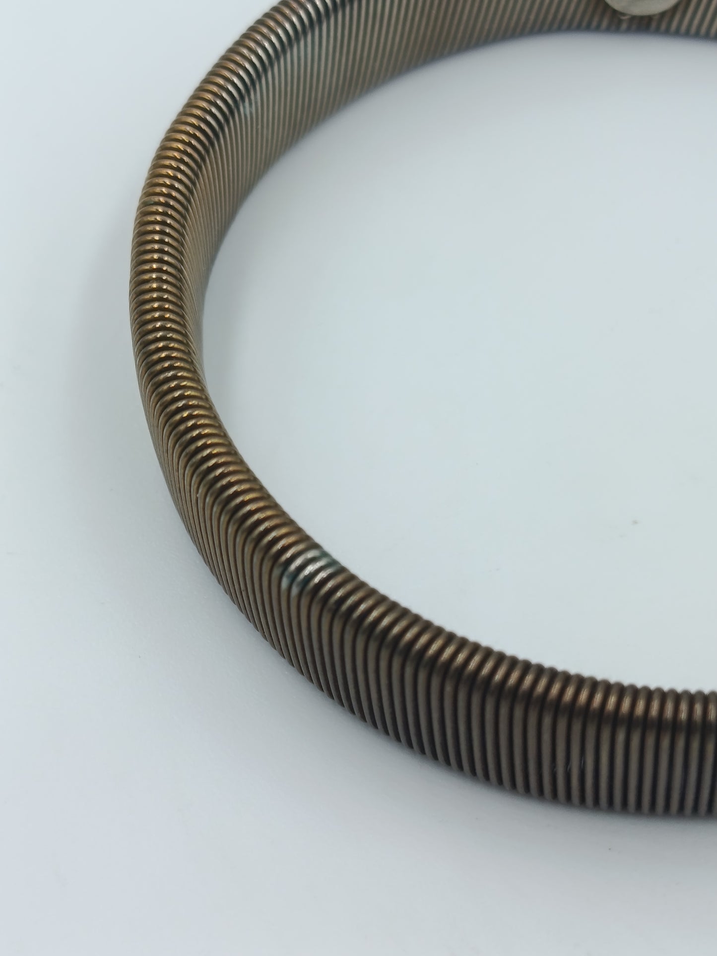 Vintage Stretch-Armband im Schlangen-Design – Metall, elastisch
