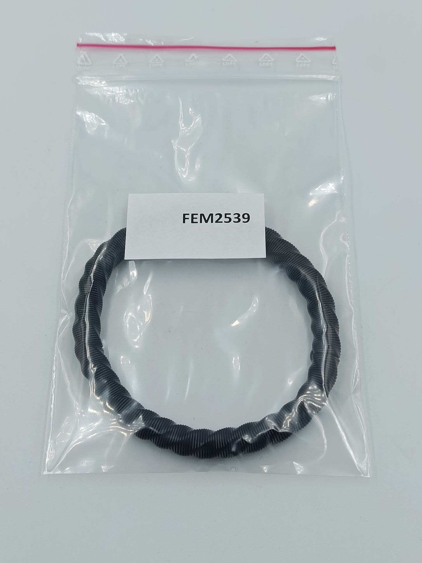 Vintage Elastisches Perlenarmband Schwarz – Minimalistischer Stretch Schmuck