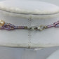 Vintage Perlenkette in Pastellfarben – Zarte Statement Halskette mit Glasperlen