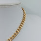 Vintage Gliederkette Goldfarben mit Herzdetail – Statement Halskette