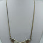 Vintage Strass Collier Silberfarben – Elegante Halskette mit Kristallbesatz