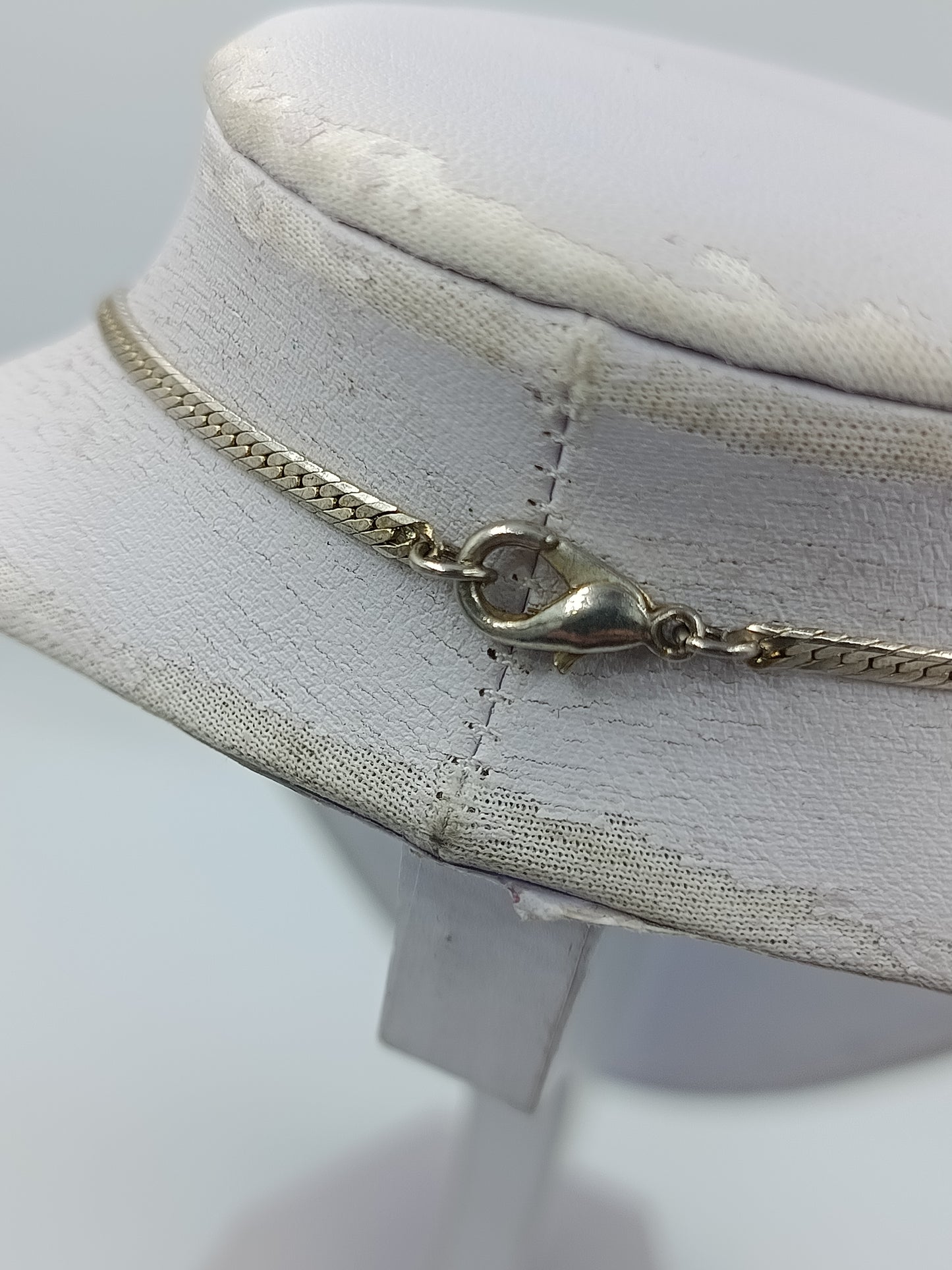 Vintage Strass Collier Silberfarben – Elegante Halskette mit Kristallbesatz