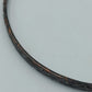 Vintage Armreif – Schlichter Metall Bangle mit Ornamentmuster
