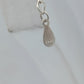Kette aus Natursteinperlen – 925 Silber Verschluss – 50 cm