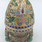 Cloisonné Schmuckei mit Standfuß – Vintage Dose / Schmuckkästchen
