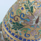 Cloisonné Schmuckei mit Standfuß – Vintage Dose / Schmuckkästchen