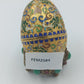 Cloisonné Schmuckei mit Standfuß – Vintage Dose / Schmuckkästchen