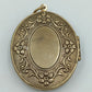 Antiker Medaillon Anhänger – Foto-Medaillon mit floralem Dekor, ca. 5 cm
