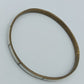 Schlichter Vintage Armreif – Metall mit hellem Einsatz