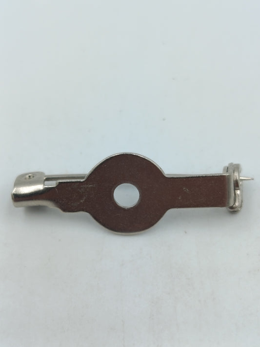 Broschennadel / Anstecknadel Rohling – silberfarben