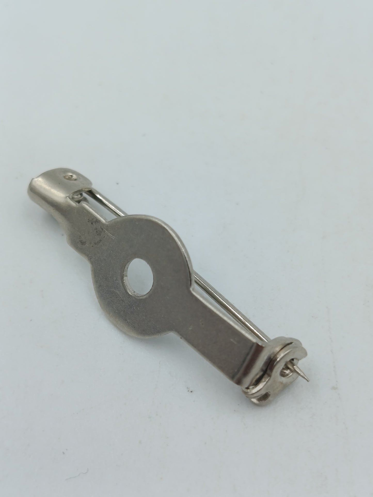 Broschennadel / Anstecknadel Rohling – silberfarben