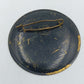 Vintage Brosche / Anstecknadel mit Blumenmotiv – handbemalt