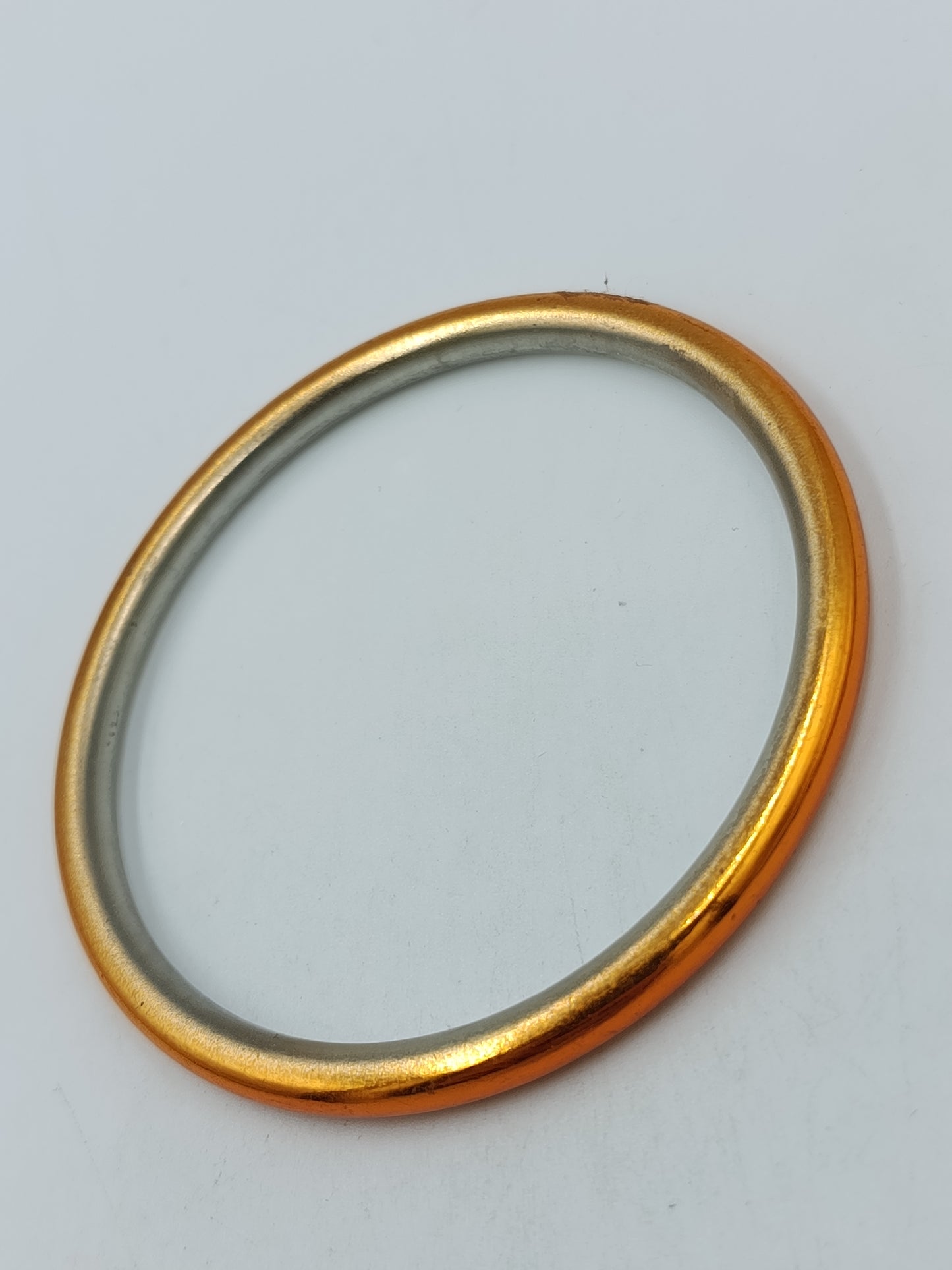 Vintage Armreif zweifarbig – gold silberfarben, schlicht