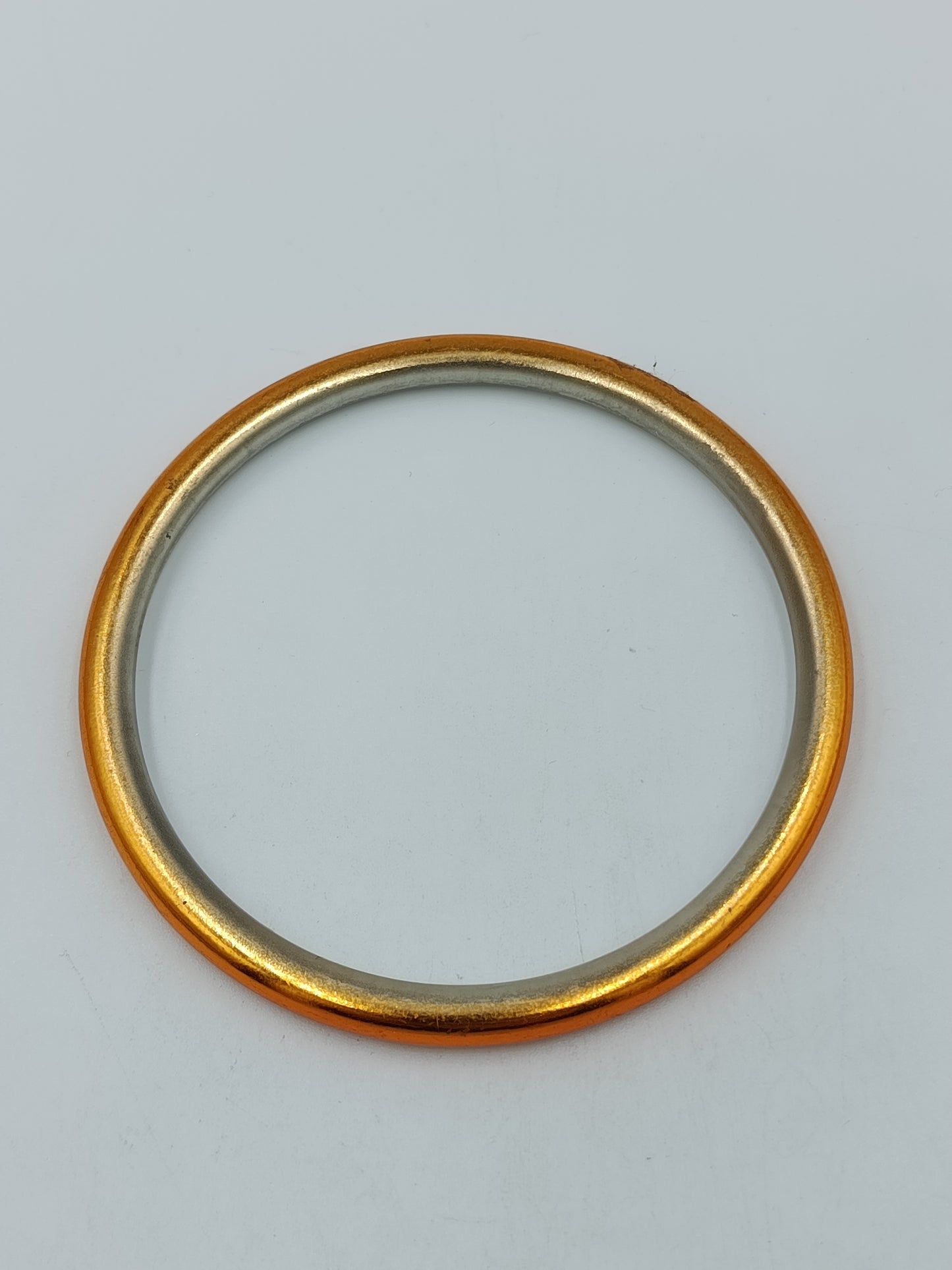 Vintage Armreif zweifarbig – gold silberfarben, schlicht
