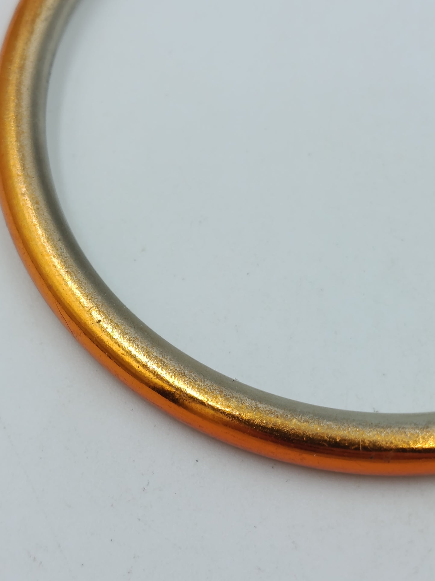 Vintage Armreif zweifarbig – gold silberfarben, schlicht