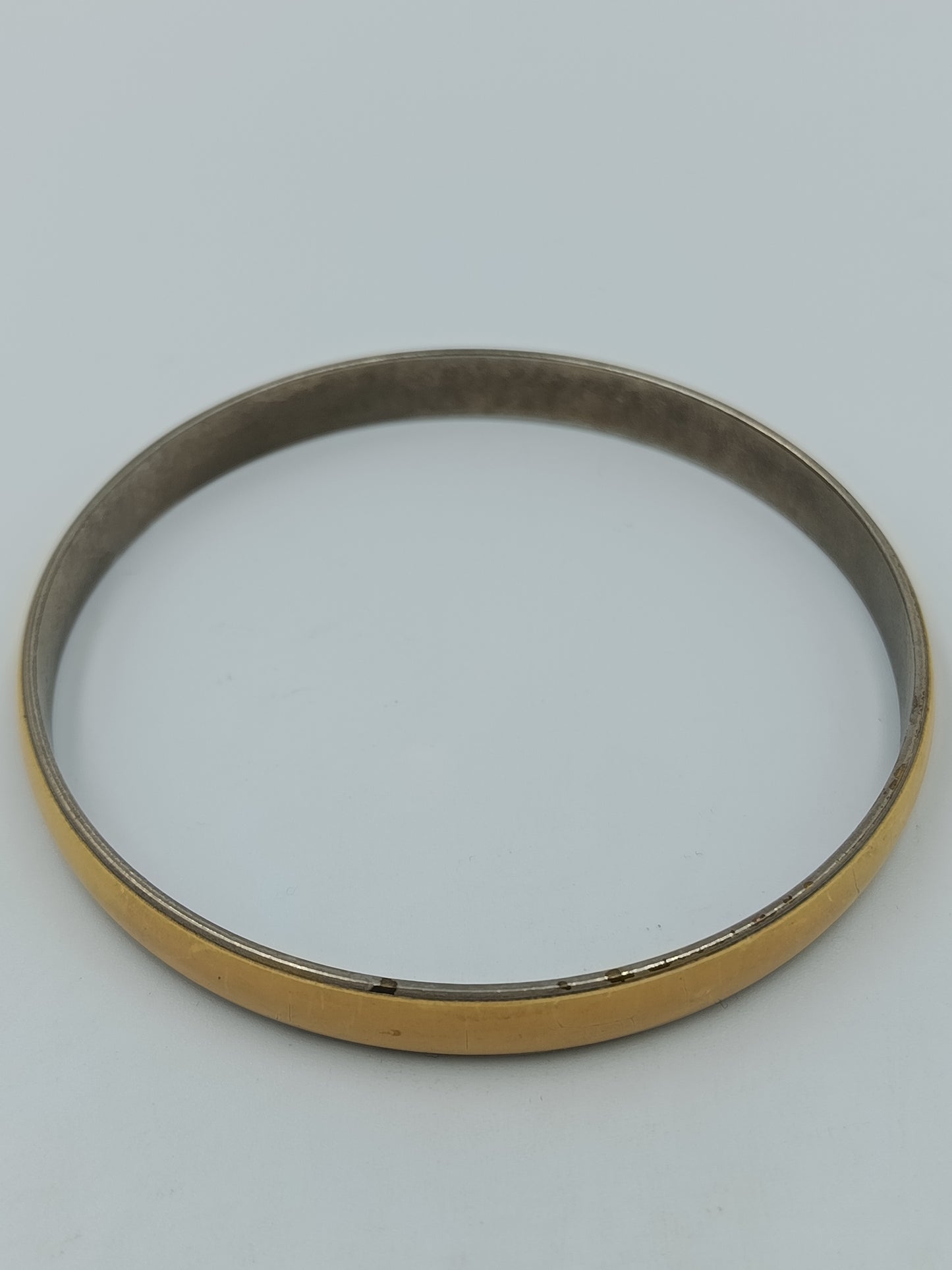 Vintage Armreif Goldfarben Schlichtes Elegantes Design