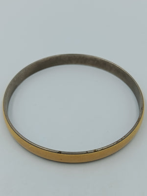 Vintage Armreif Goldfarben Schlichtes Elegantes Design