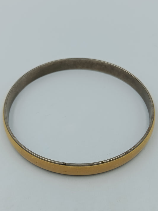 Vintage Armreif Goldfarben Schlichtes Elegantes Design
