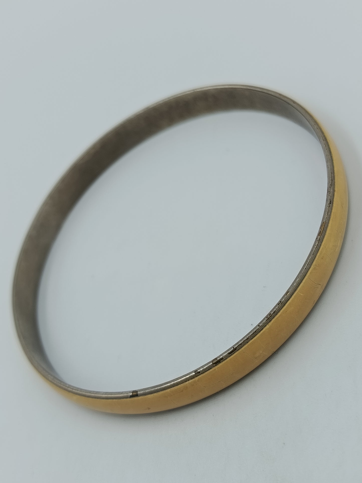 Vintage Armreif Goldfarben Schlichtes Elegantes Design