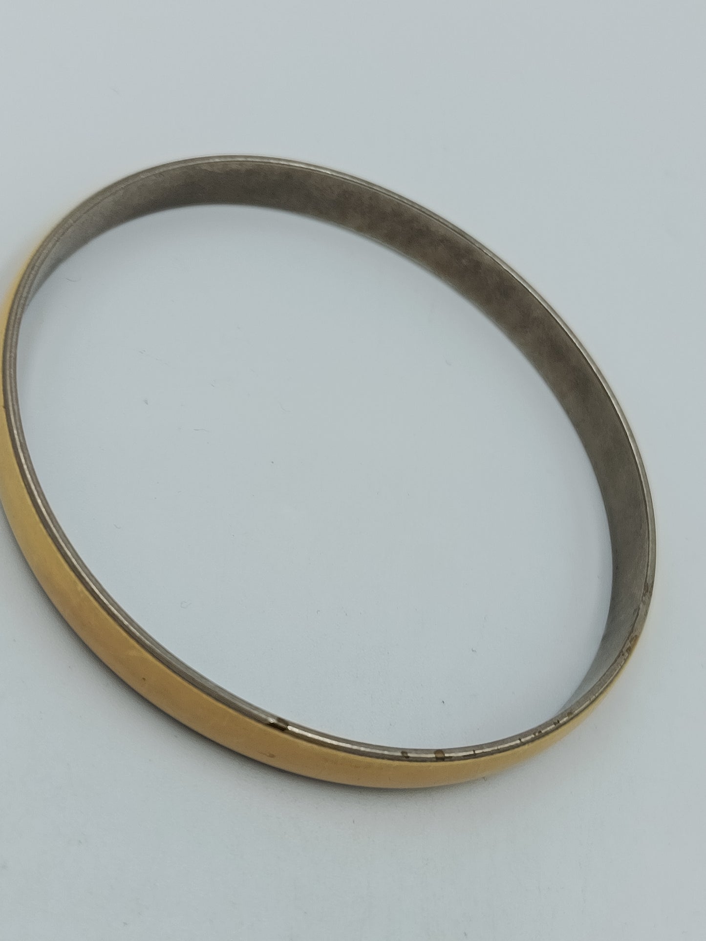 Vintage Armreif Goldfarben Schlichtes Elegantes Design