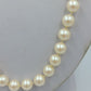 Vintage Perlenkette Cremefarben Klassische Elegante Halskette