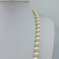 Vintage Perlenkette Cremefarben Klassische Elegante Halskette