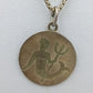 Vintage 925 Silber Kette mit 835 Silber Verschluss Meerjungfrau