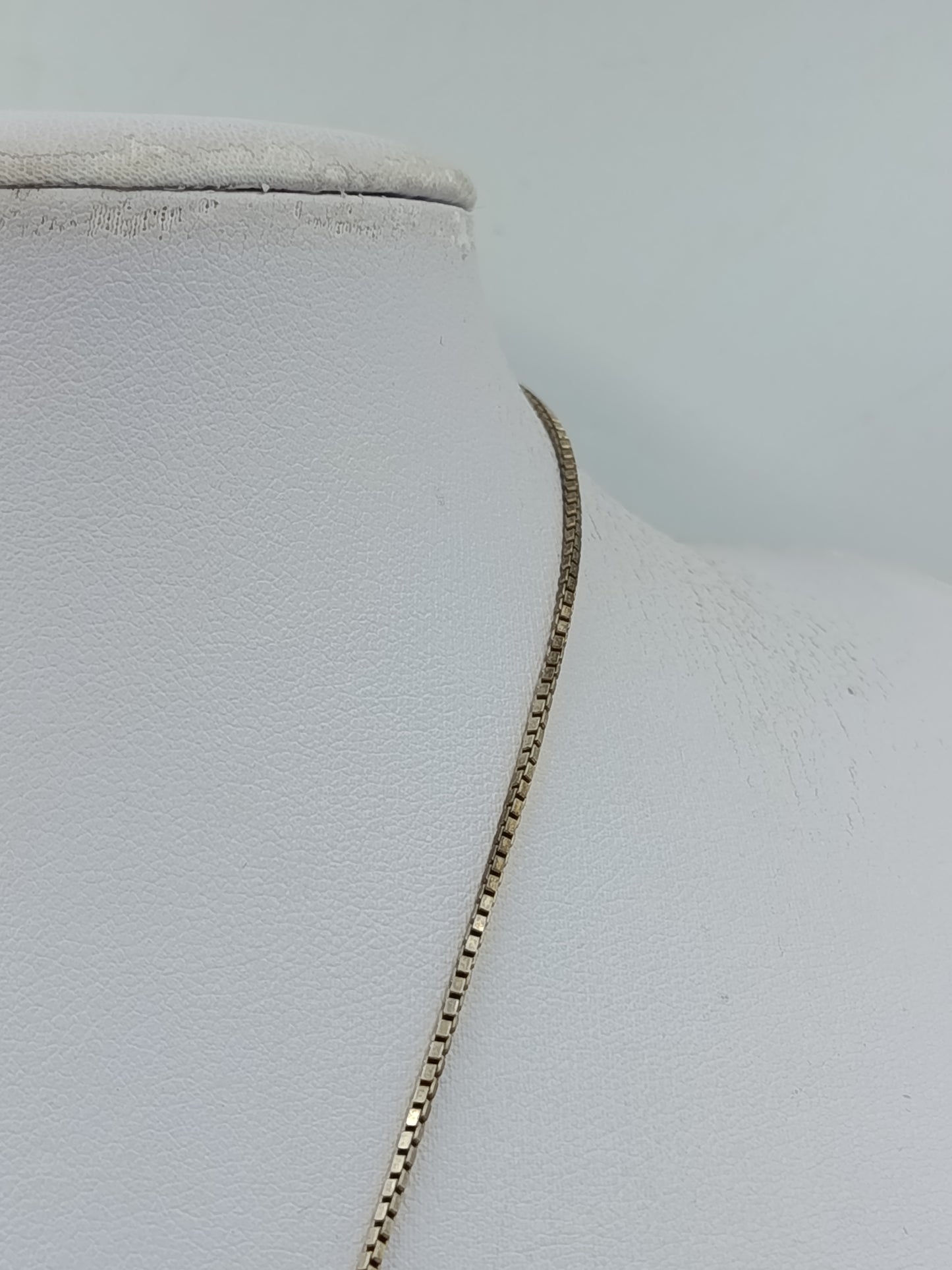 Vintage 925 Silber Kette mit 835 Silber Verschluss Meerjungfrau