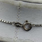 Vintage 925 Silber Kette mit 835 Silber Verschluss Meerjungfrau