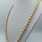 Vintage Perlenkette Cremefarben Mit 835 Silberverschluss