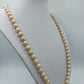 Vintage Perlenkette Cremefarben Mit 835 Silberverschluss