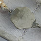Vintage Perlenkette Cremefarben Mit 835 Silberverschluss