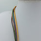Bunte Vintage Designer Halskette Mit Farbigen Schmuckelementen