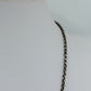Vintage 925 Silber Collier Mit Ornamenten Und Rosenmotiv