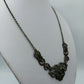 Vintage 925 Silber Collier Mit Ornamenten Und Rosenmotiv