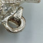 Vintage Eulen Anhänger 925 Silber Filigran Tiermotiv