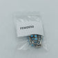 Vintage Tennisarmband Türkis Blau Silberfarben Elegant