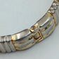 Vintage Armreif Gold Silber Optik Elegant Retro Schmuck