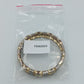 Vintage Armreif Gold Silber Optik Elegant Retro Schmuck