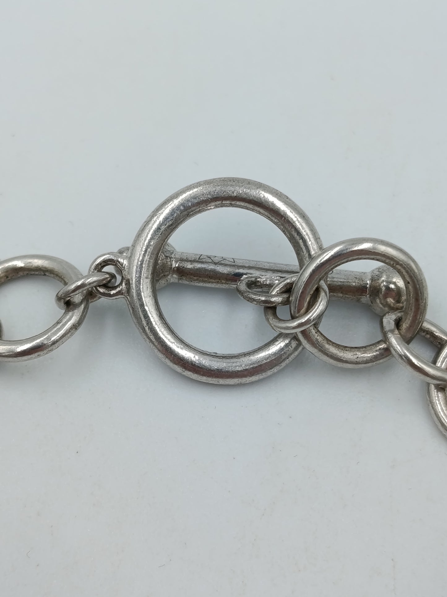 Elegantes Vintage 925 Silber Armband mit Kristall Steinen